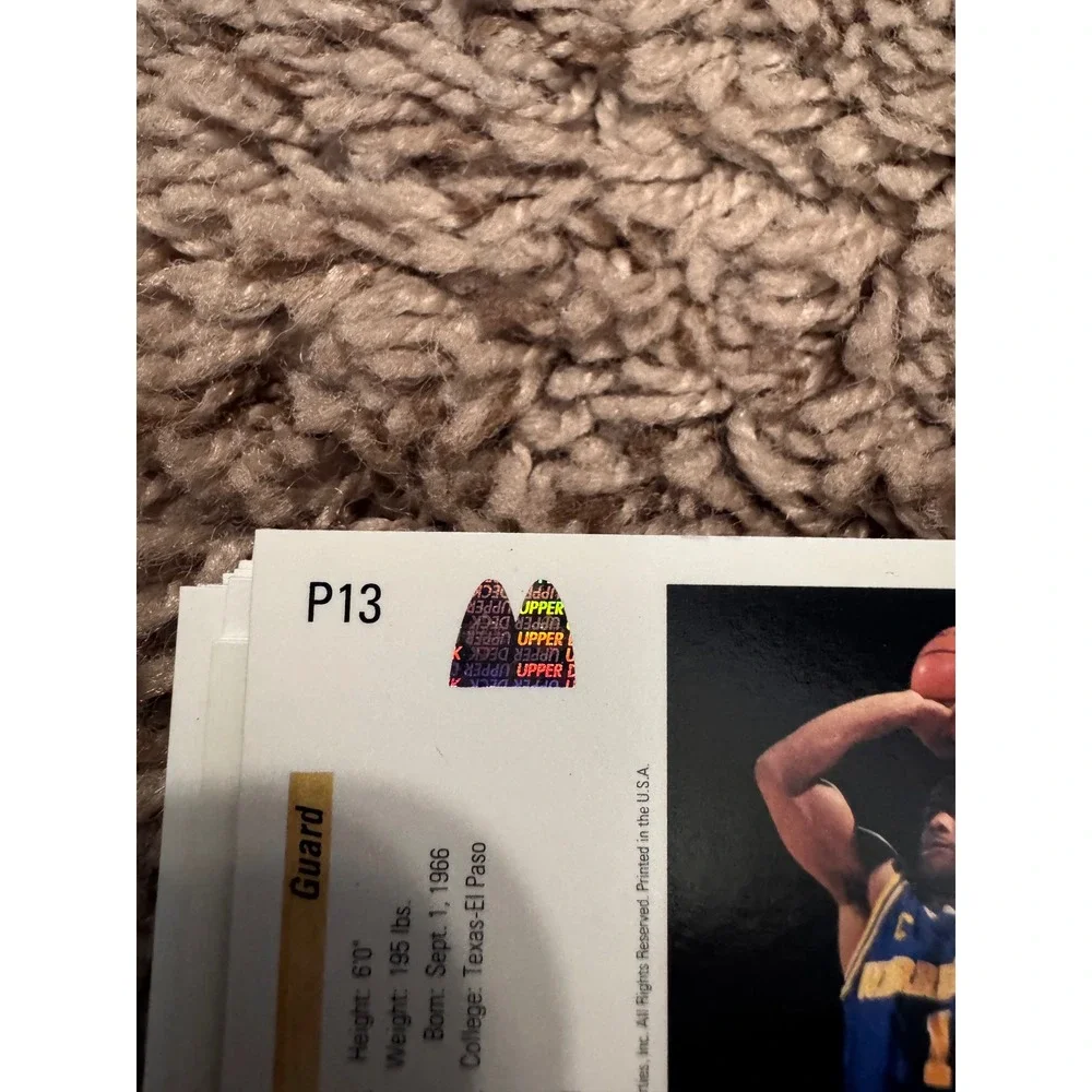 1992-93 Upper Deck Golden State Warriors Card Lot – Chris Mullin‎ & Tim Hardaway